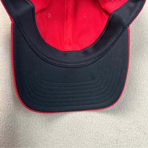 TaylorMade Golf Hat TP5 M3 Performance Tour Adjustable Strap Cap Red White OSFA - Picture 5 of 8